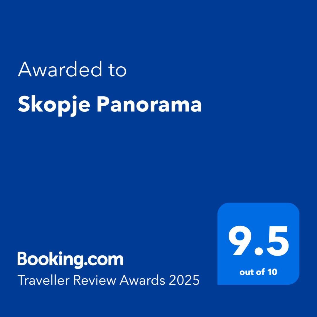 Апартаменты Skopje Panorama Экстерьер фото